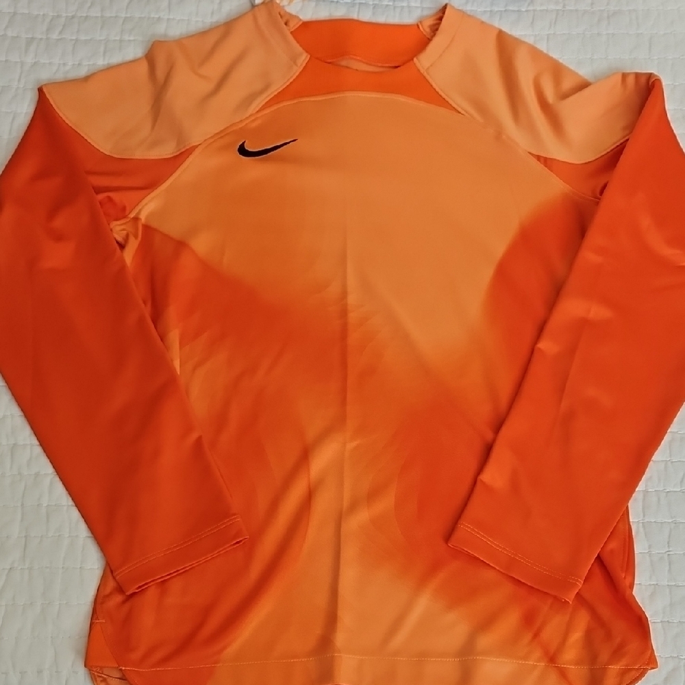 Nike Vibrant Orange Athletic Top